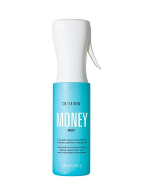 Color Wow Money Mist spray bottle on a white background