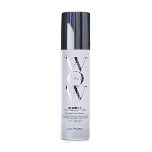 Skincare bottle labeled 'WOW' on a white background