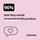 GLOWWA product recommendation survey result on a pink background