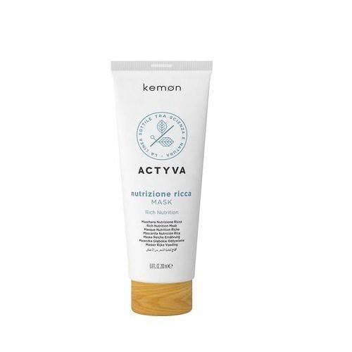 Kemon Actyva Nutrizone Ricca Mask